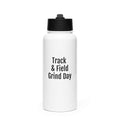 Stainless steel water bottle with a straw lid - L2N2